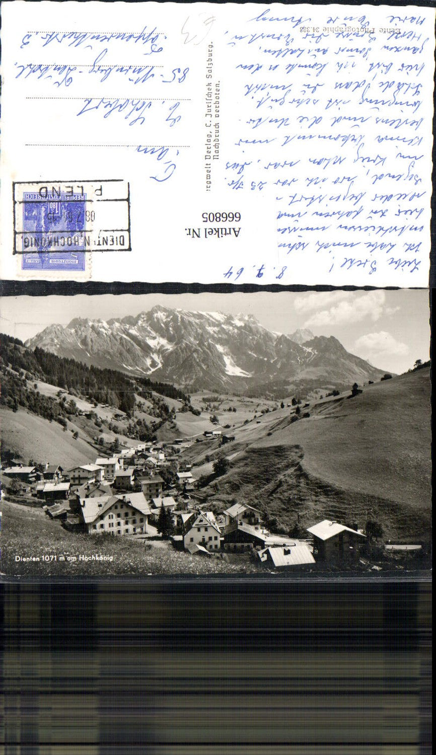 666805,Foto Ak Dienten a. Hochkönig