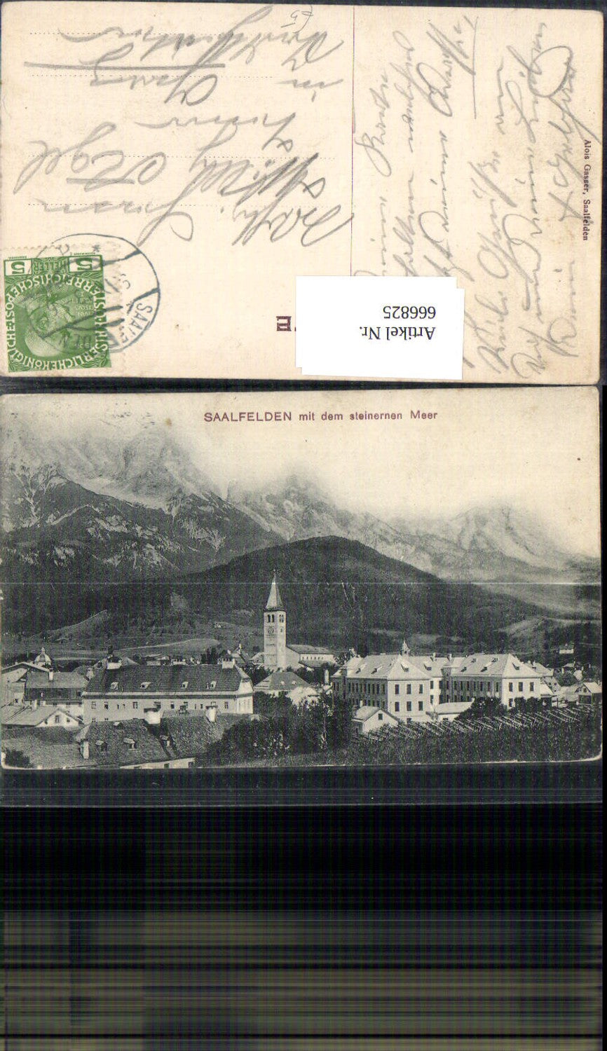 666825,Saalfelden am Steinernen Meer Ansicht