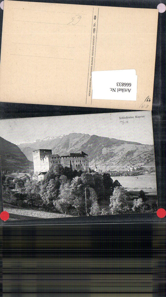 666833,Kaprun Schlossruine