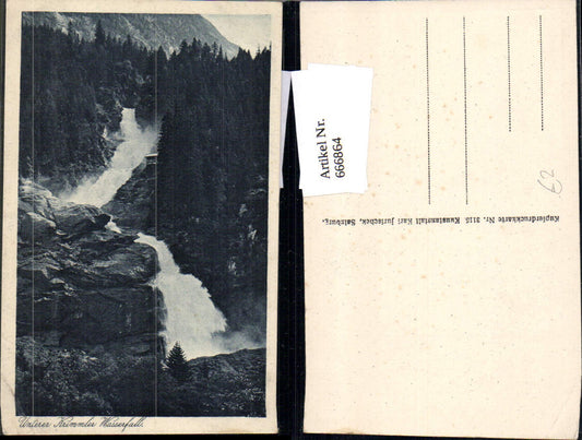 666864,Krimml Unterer Krimmler Wasserfall