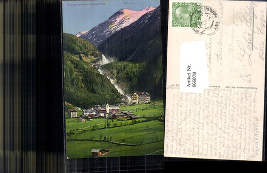 666878,Krimml m. d. Wasserfällen