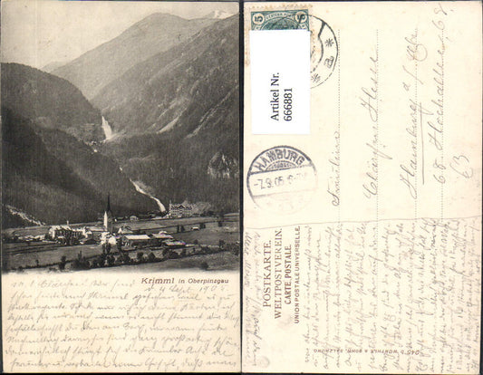 666881,Krimml in Oberpinzgau