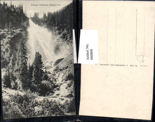 666906,Krimml Oberer Krimmler Wasserfall