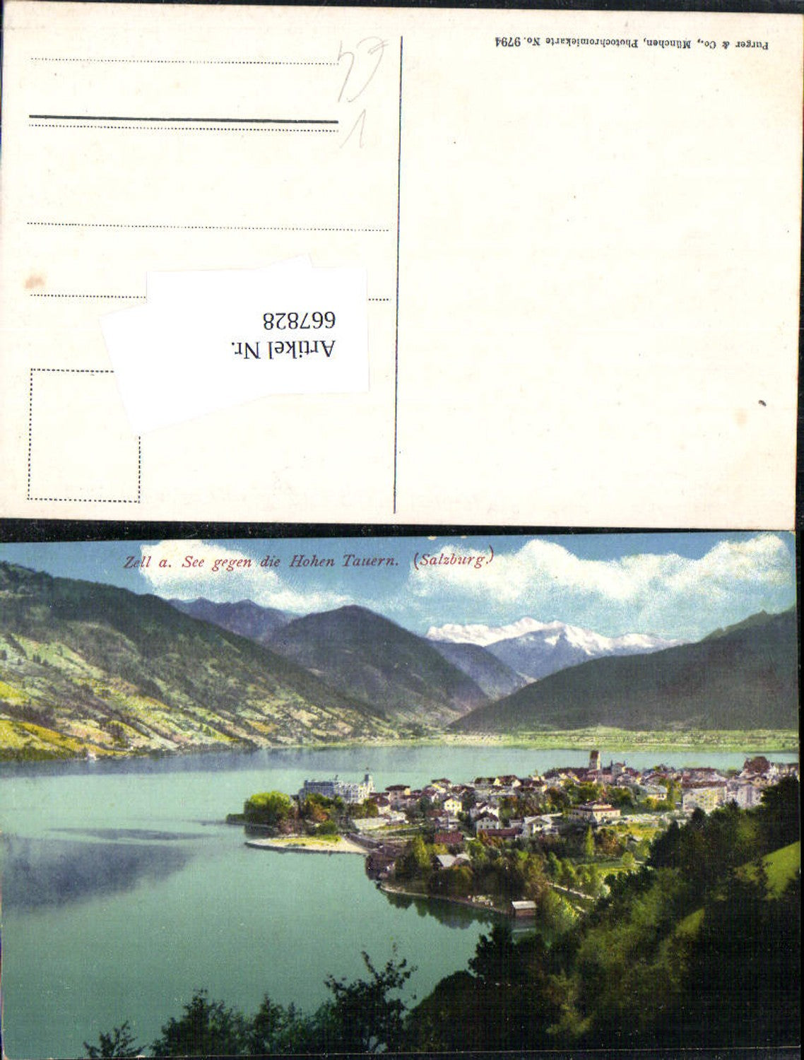667828,Zell am See geg. Hohe Tauern pub Purger & Co. 9794