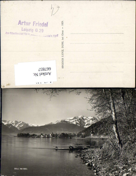 667857,Zell am See Steg seltene Ansicht