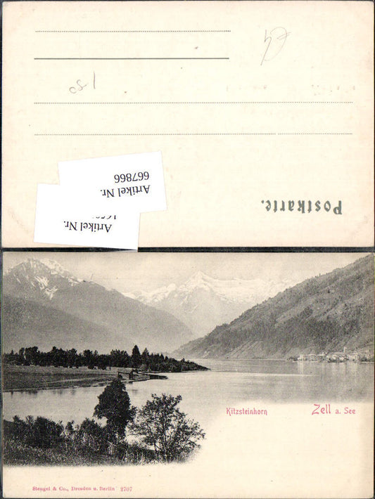 667866,Zell am See m. Kitzsteinhorn tolle Partie pub Stengel & Co. 2707