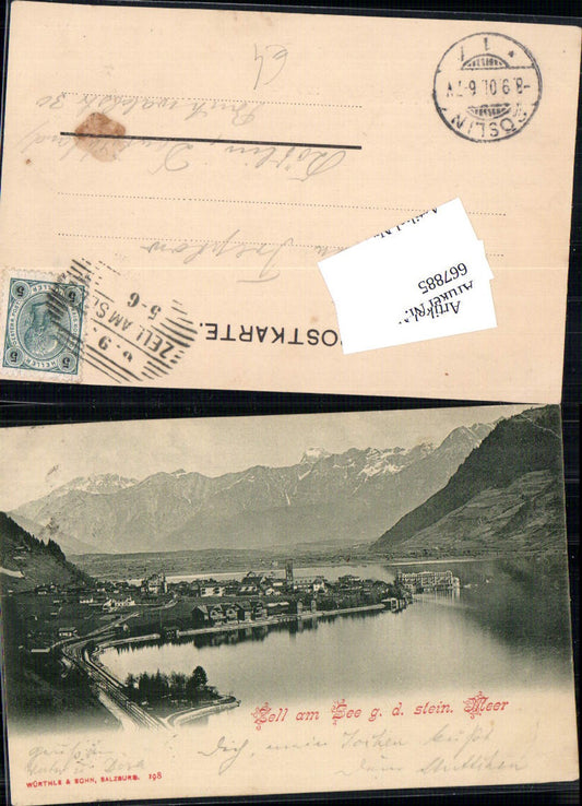 667885,Zell am See um 1900 pub Würthle 198