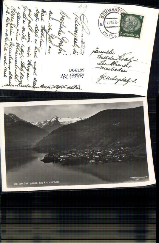 667890,tolle Fliegeraufnahme Zell am See