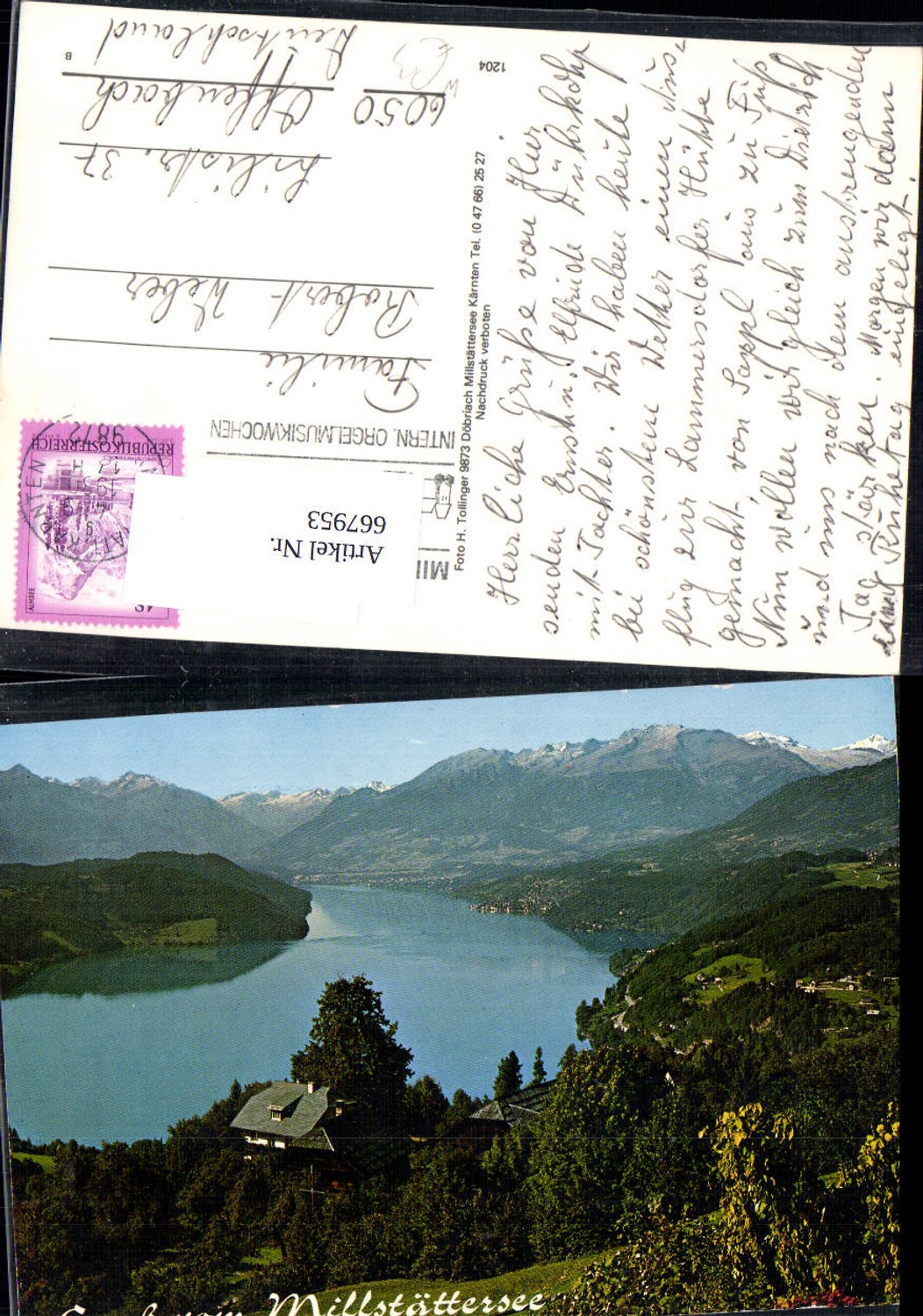 667953,Millstatt am Millstättersee