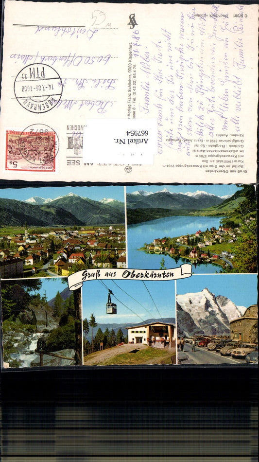 667954,Millstatt am Millstättersee