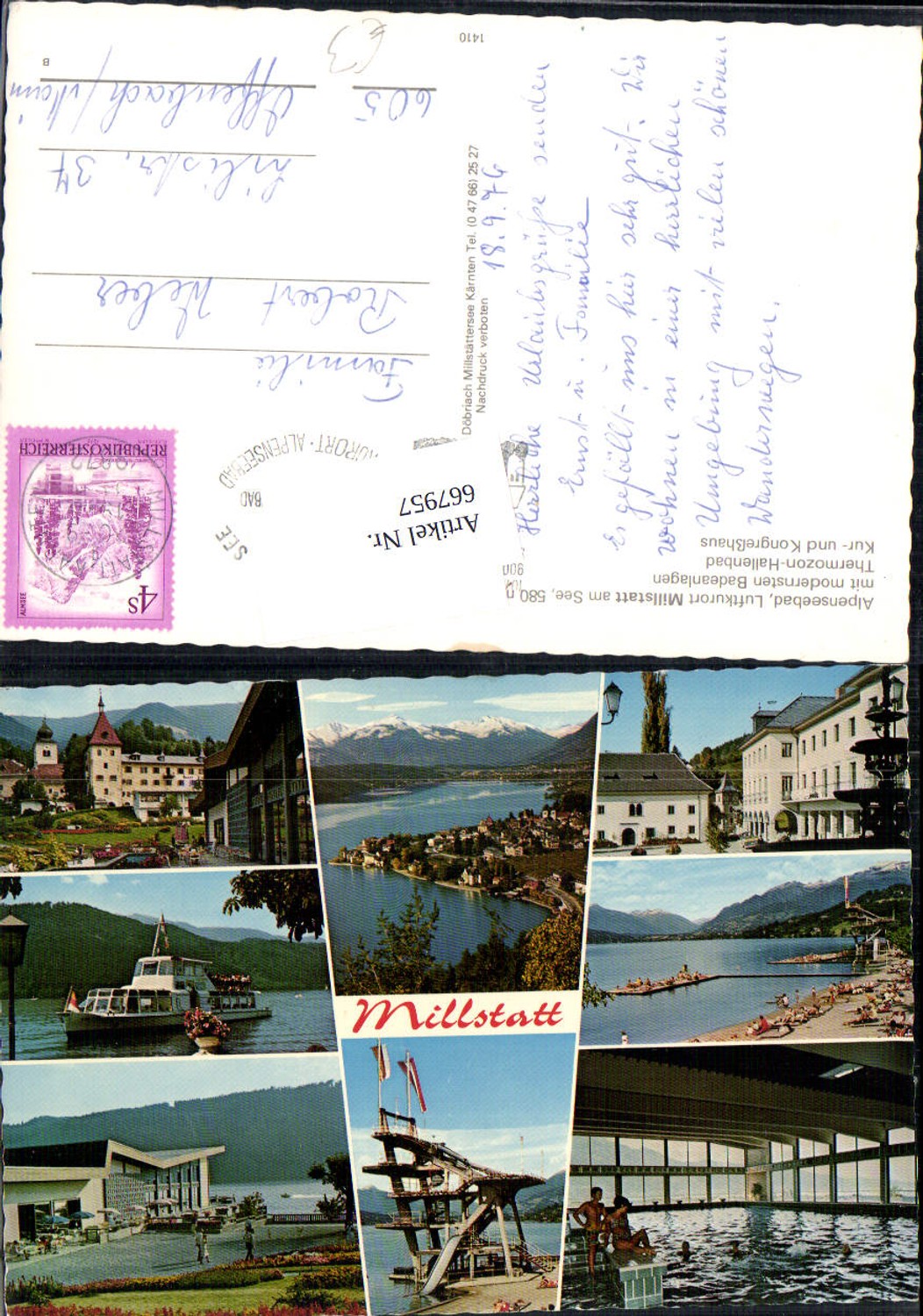 667957,Millstatt am Millstättersee
