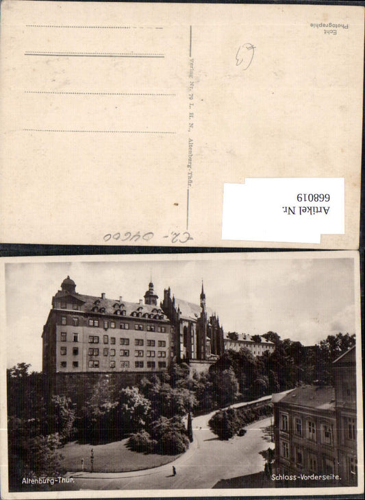 668019,Altenburg in Thüringen Schloss