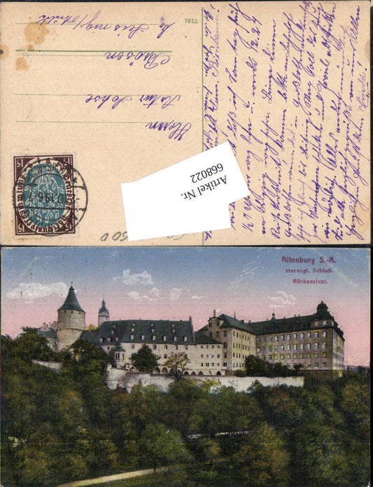 668022,Altenburg in Thüringen Schloss