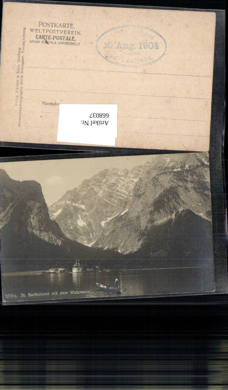 668037,Königsee bei Berchtesgaden St. Bartholomä