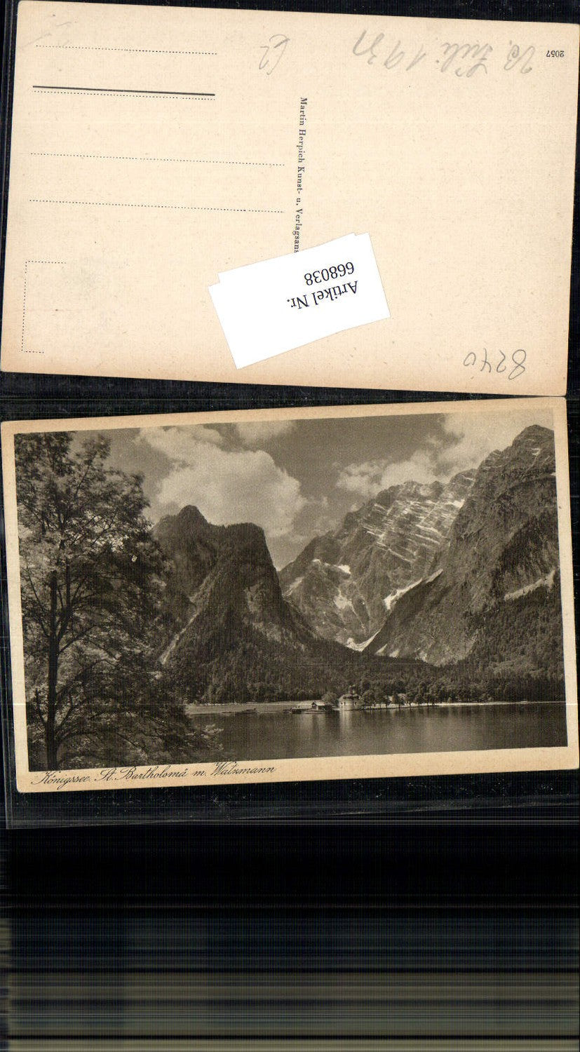 668038,Königsee bei Berchtesgaden St. Bartholomä