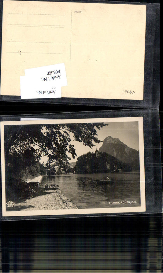 668060,Foto-AK Traunkirchen am Traunsee Boot