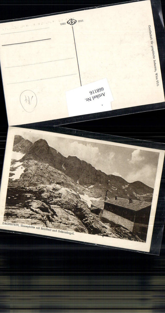668116,Dachstein Simony-Hütte Simonyhütte Hallstatt Schöberl Ochsenkogel