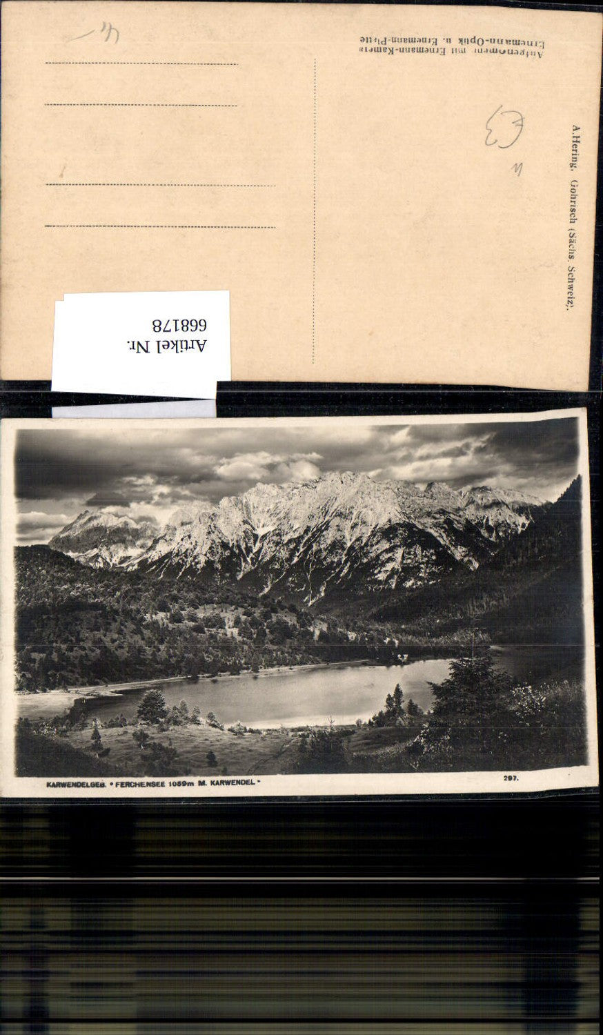 668178,Karwendelgebirge Ferchensee Karwendel Mittenwald