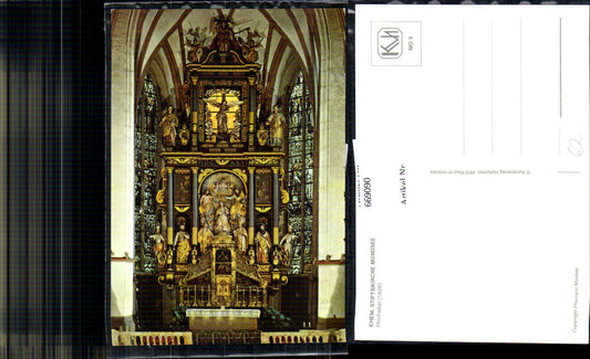 669090,Mondsee Stiftskirche Hochaltar Altar