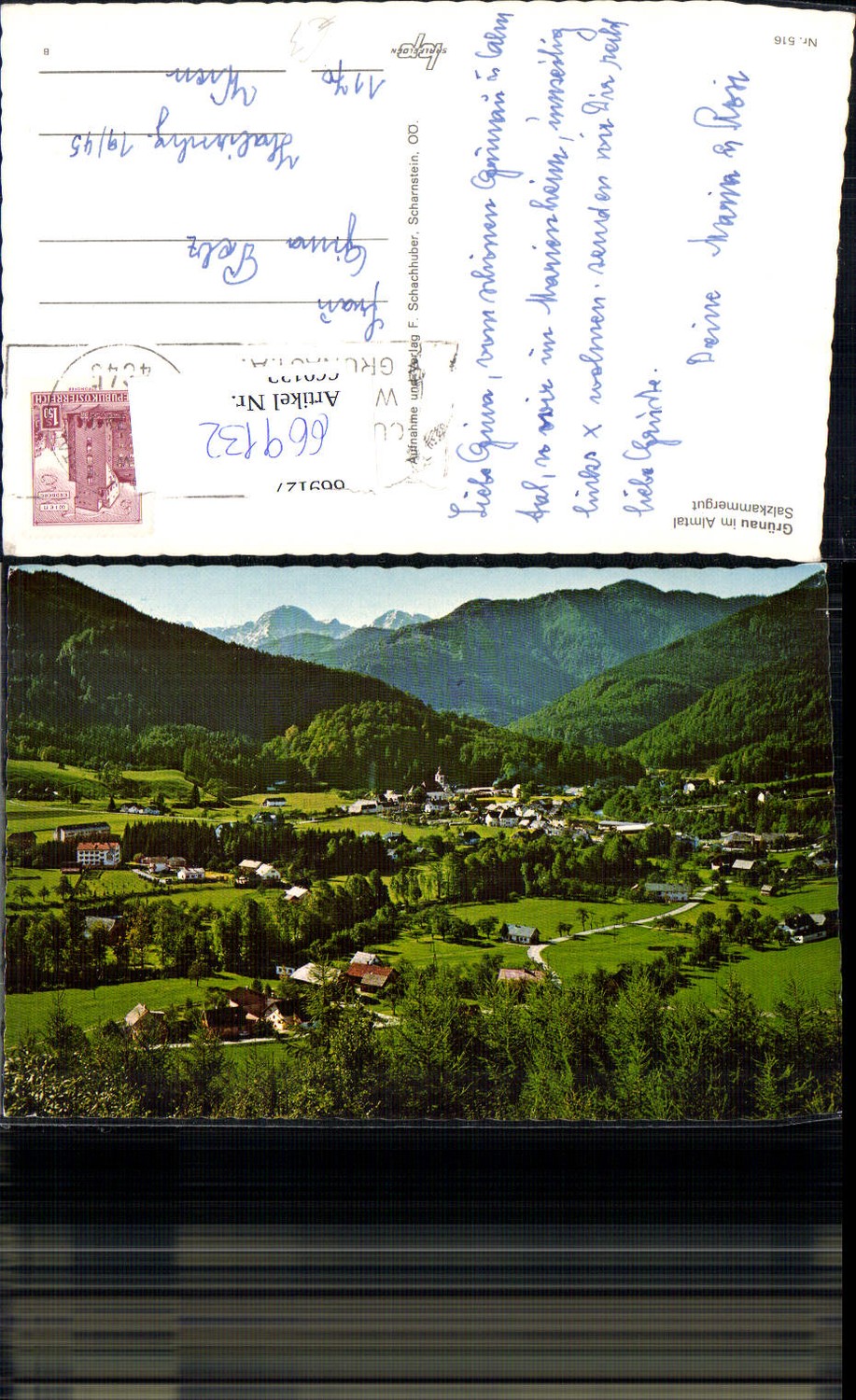 669132,Grünau im Almtal Salzkammergut Ansicht