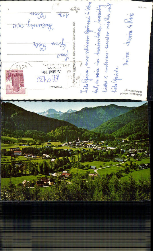 669132,Grünau im Almtal Salzkammergut Ansicht
