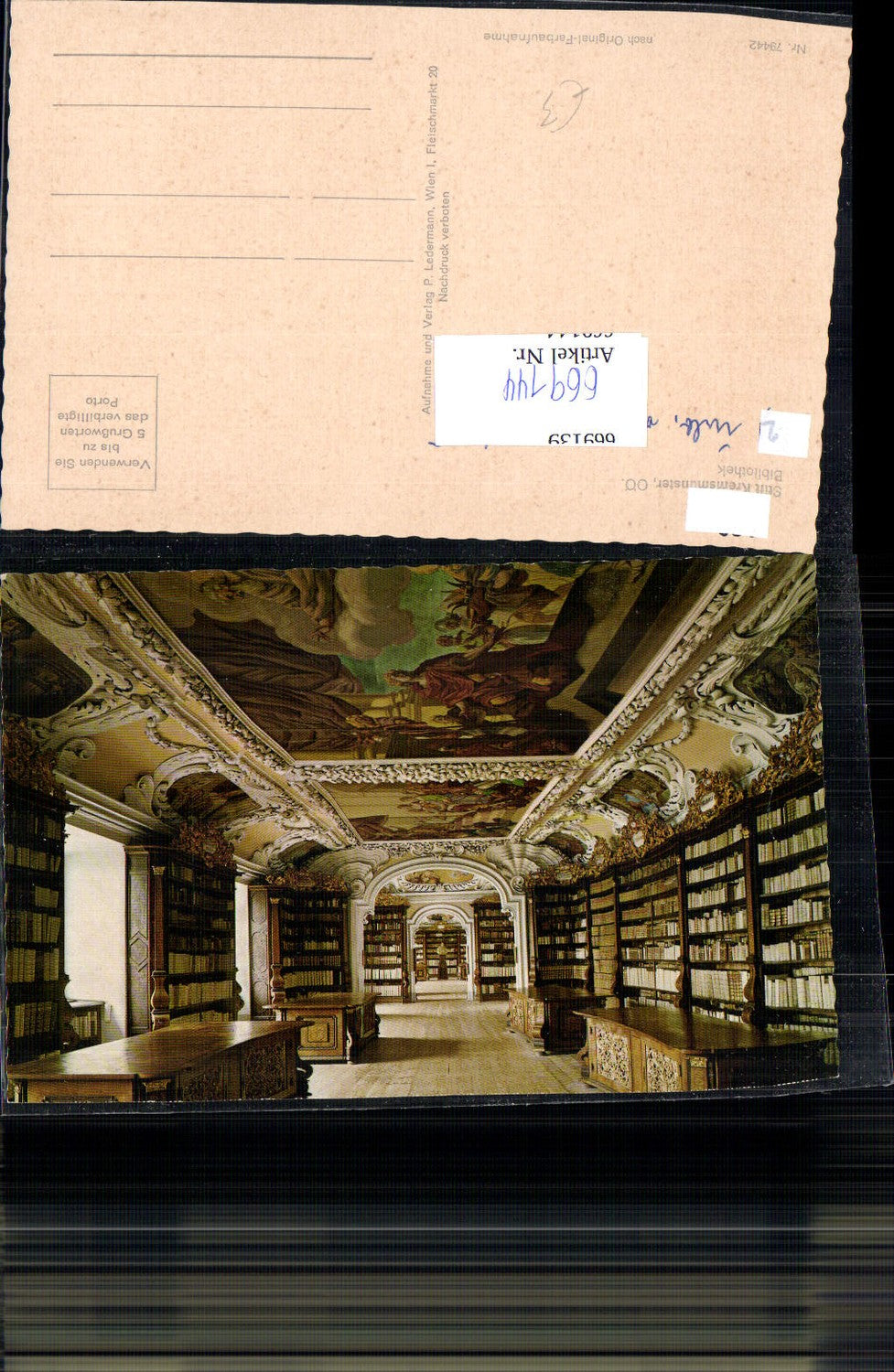 669144,Stift Kremsmünster Bibliothek