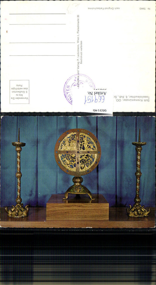 669151,Stift Kremsmünster Tassiloleuchter