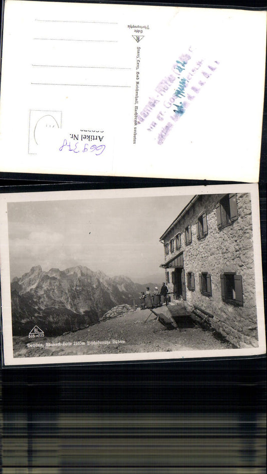 669378,Dachstein Gosau Adamekhütte Bischofsmütze