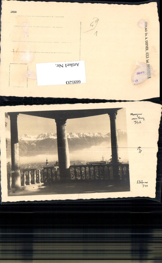 669520,Fotokunst Dr. Defner I 41 Innsbruck Berg Isel