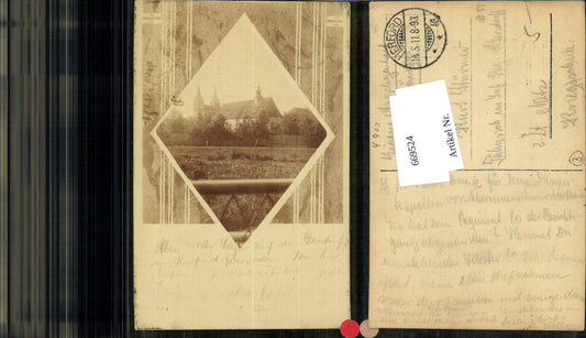 669524,tolle Foto-AK Herford Kirche