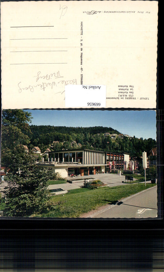 669656, Triberg in the Black Forest Kurhaus