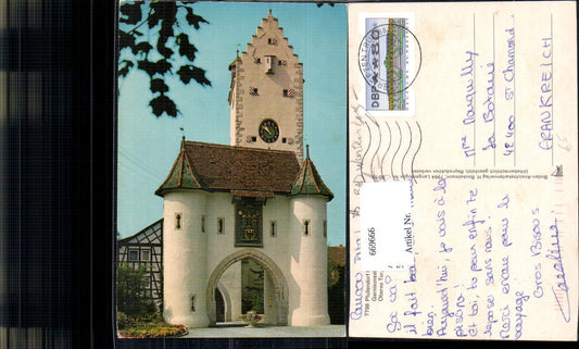 669666, Pfullendorf Baden Garrison Town Upper Gate