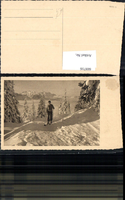 669716,Mann Ski Wintersport Winterlandschaft