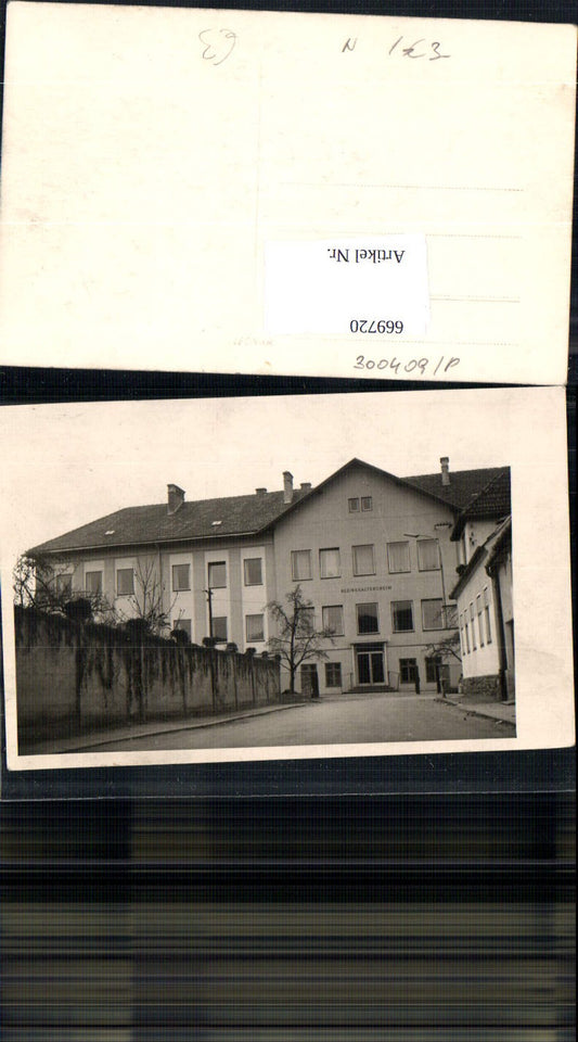 669720,Foto Ak Bauwerk Bezirksaltersheim Altersheim