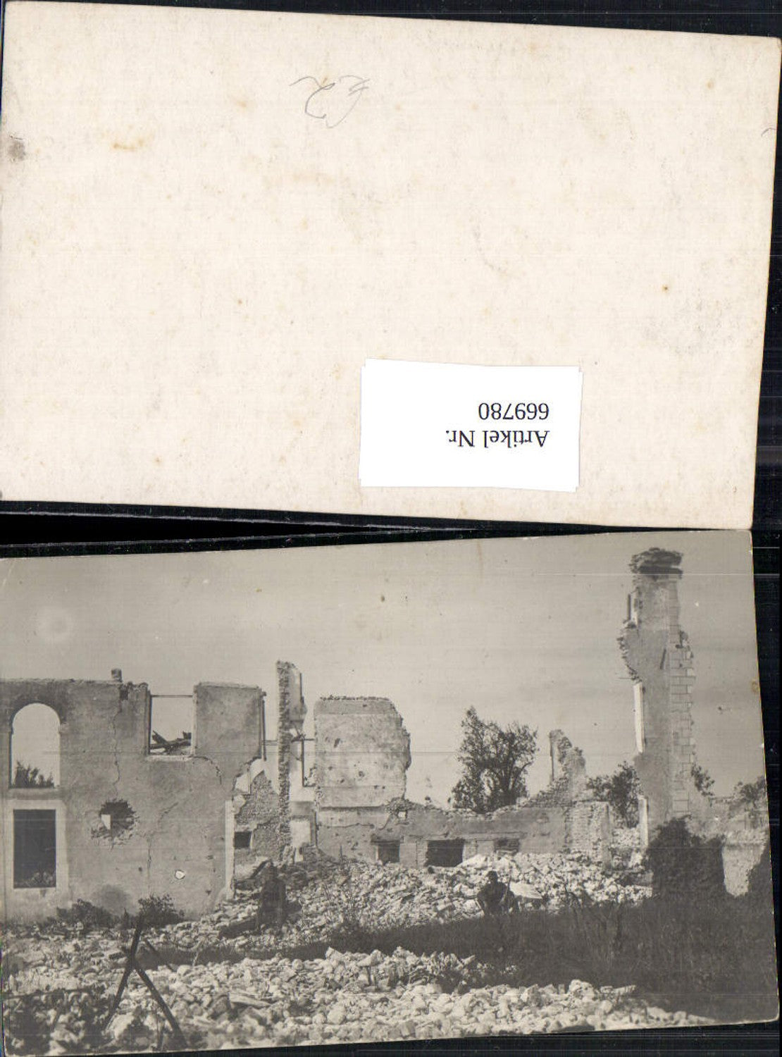 669780,Ansicht Zerstörte Häuser Gebäude Krieg Soldat