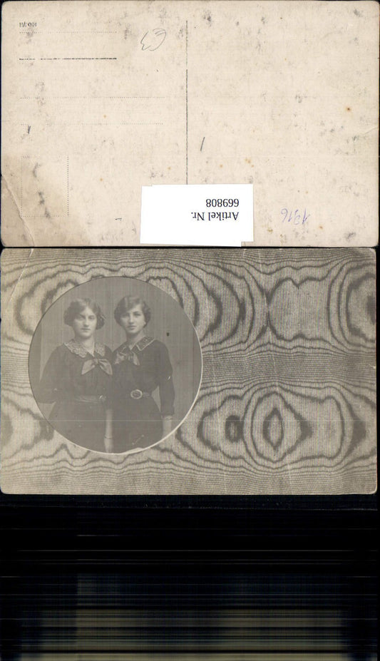 669808,Frauen Portrait Passepartout Holzbrett