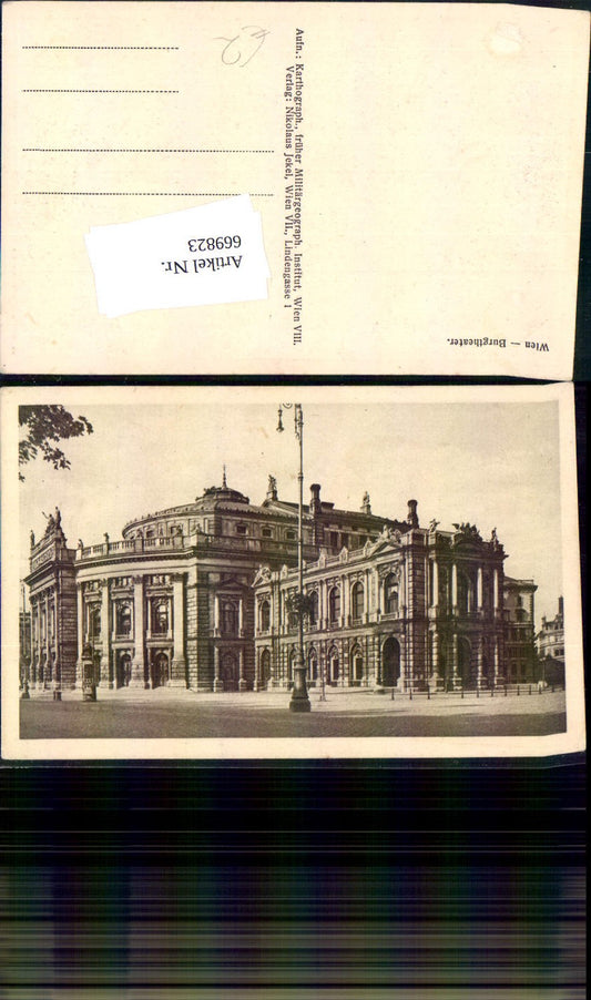 669823,Wien Vienna Innere Stadt Burgtheater Theater Bauwerk