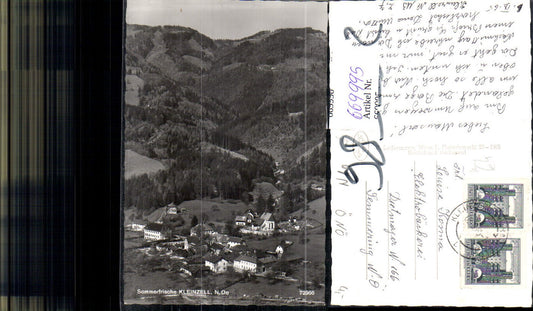 669995,Foto Ak Kleinzell Totale