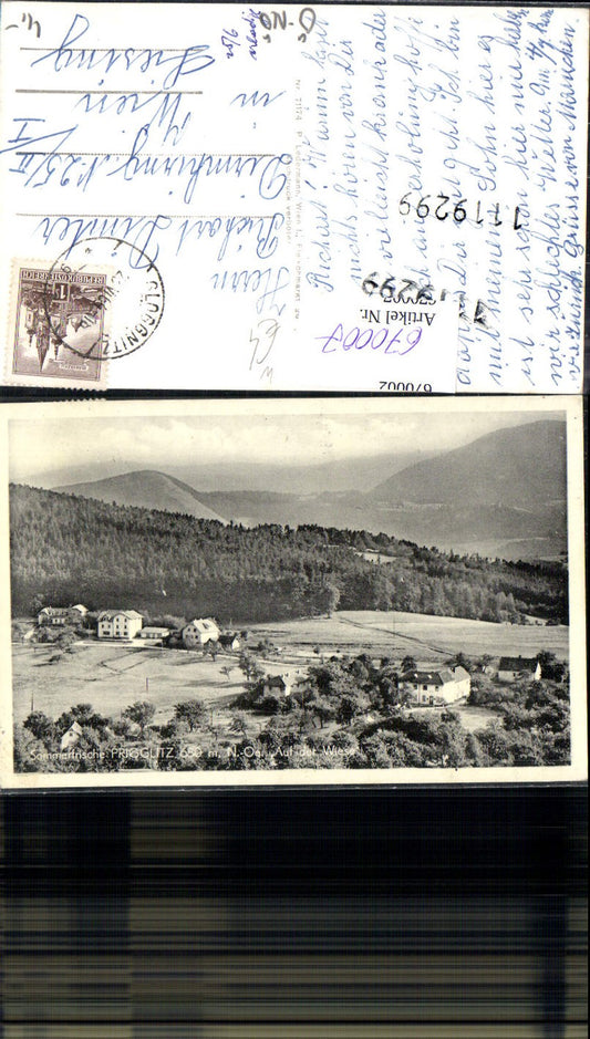 670007,Foto Ak Prigglitz Auf der Wiese