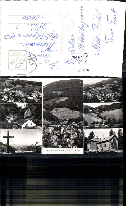 670017,Mehrbild Ak Ybbsitz Heimkehrerkreuz Prochenberg-Schutzhaus