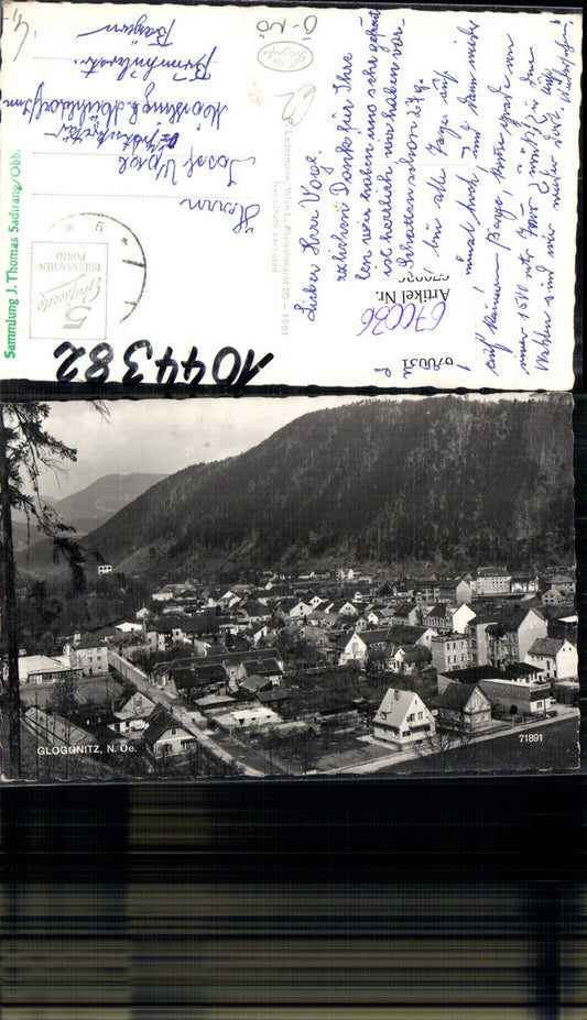 670036,Foto Ak Gloggnitz Ansicht