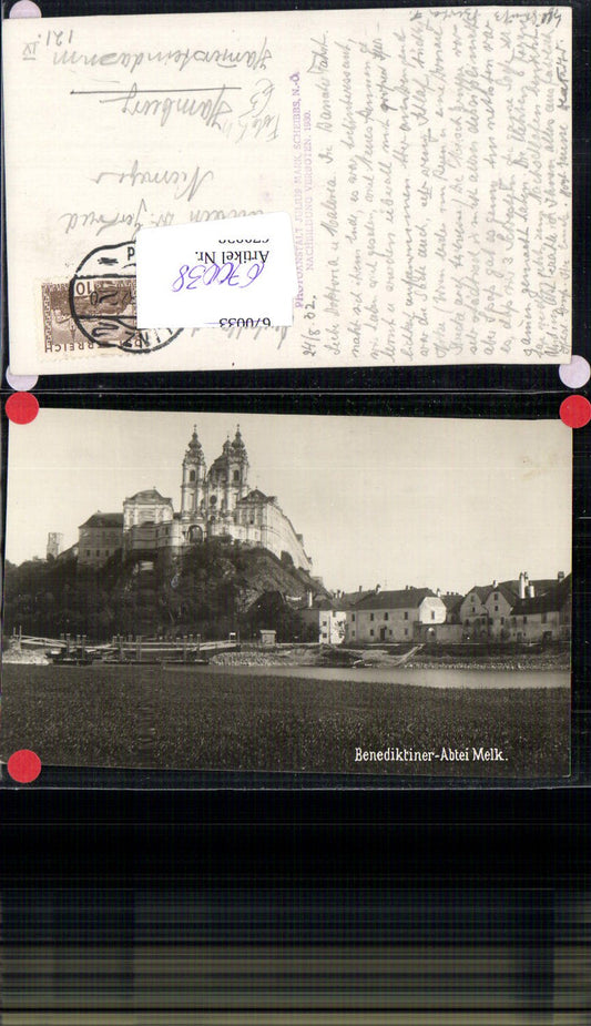 670038,Foto Ak Melk Benediktiner-Abtei Stift