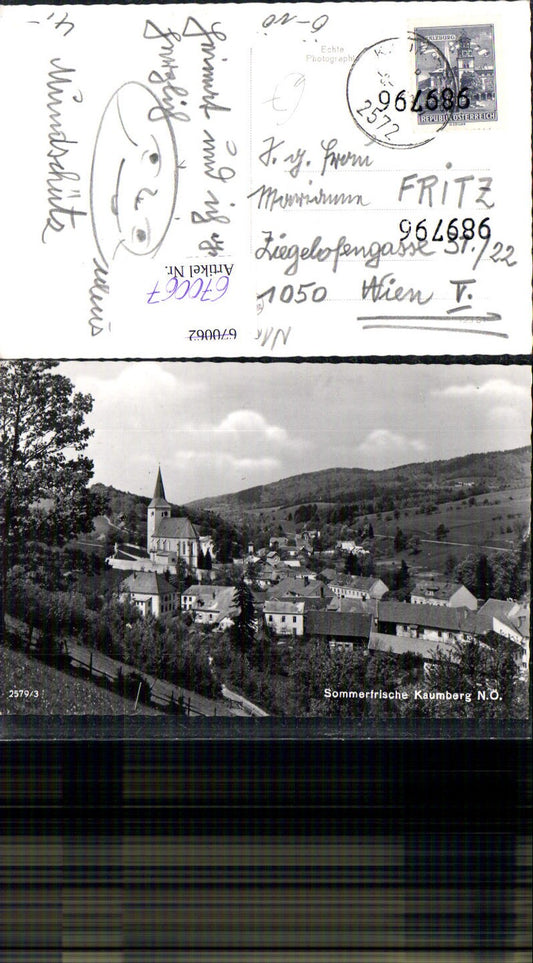 670067,Foto Ak Kaumberg Ansicht