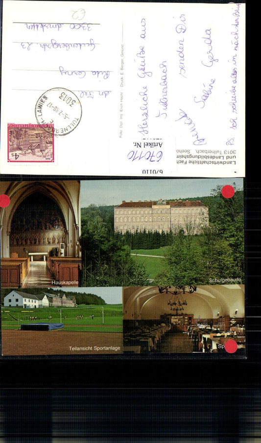 670110,Mehrbild Ak Tullnerbach Norbertinum Landwirtschaftliche Fachschule