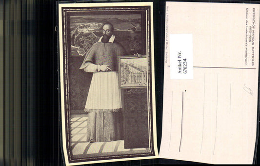 670234,Erzbischof Marcus Sittikus Erbauer Lustschloss Hellbrunn Salzburg Religion
