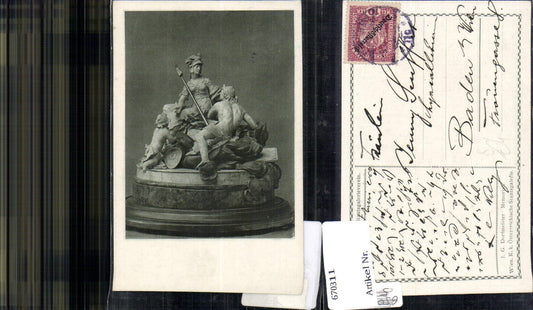 670311,Künstler Ak J.G. Dorfmeister Memorial Wien Österr. Staatsgalerie Kunst