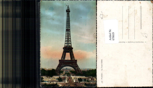 670619,Paris La Tour Eiffel Eiffelturm France