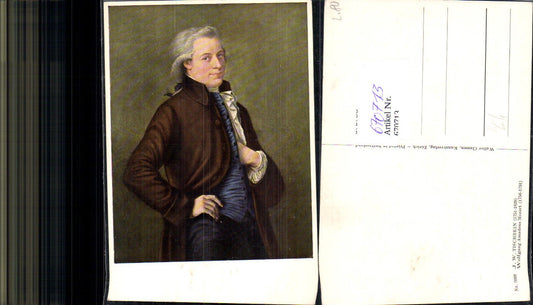 670713,Künstler Ak J. W. Tischbein Wolfgang Amadeus Mozart Portrait
