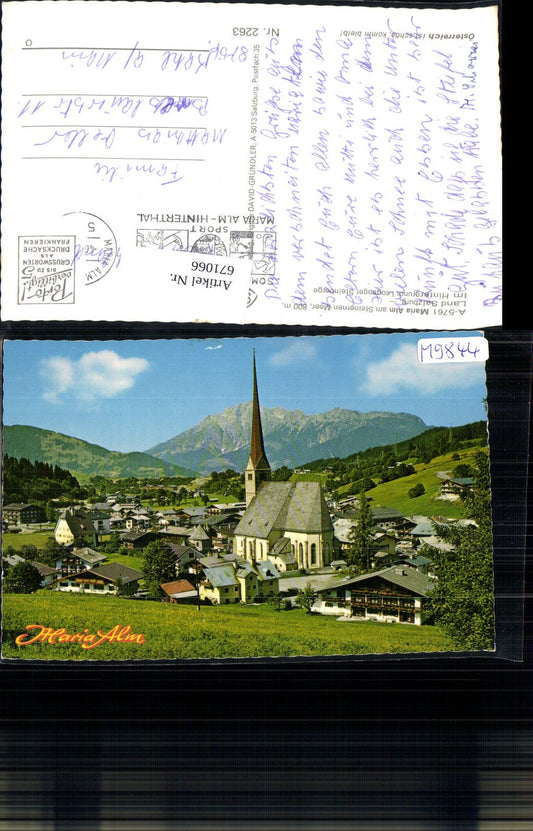 671066,Maria Alm am Steinernen Meer m. Leoganger Steinberge