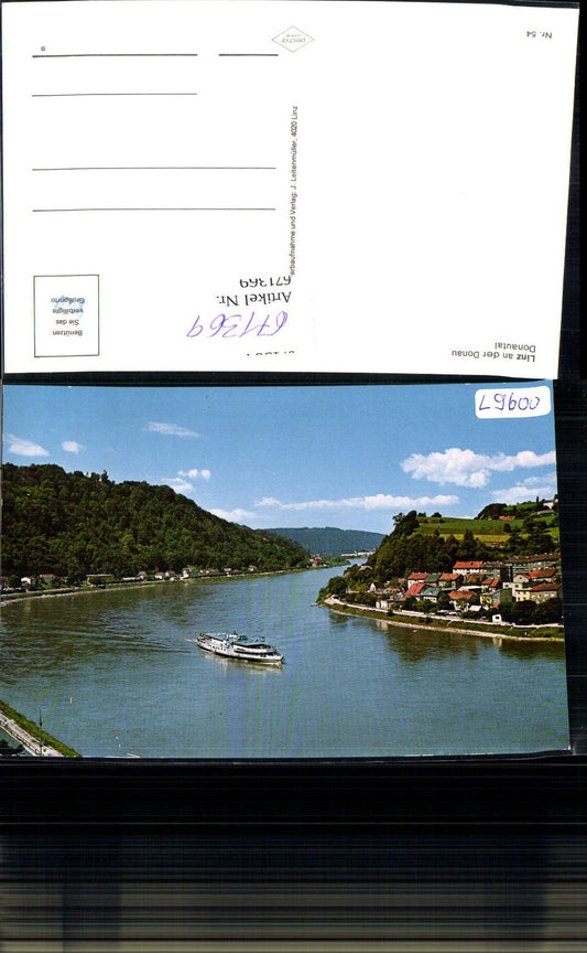 671369,Linz a. d. Donau Donautal Schiff Dampfer